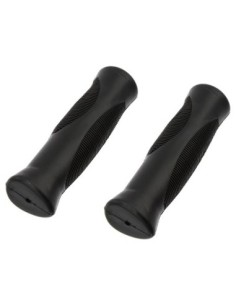 M.T.B Grips 7/8 long 130mm 1/2 Mushroom Black.